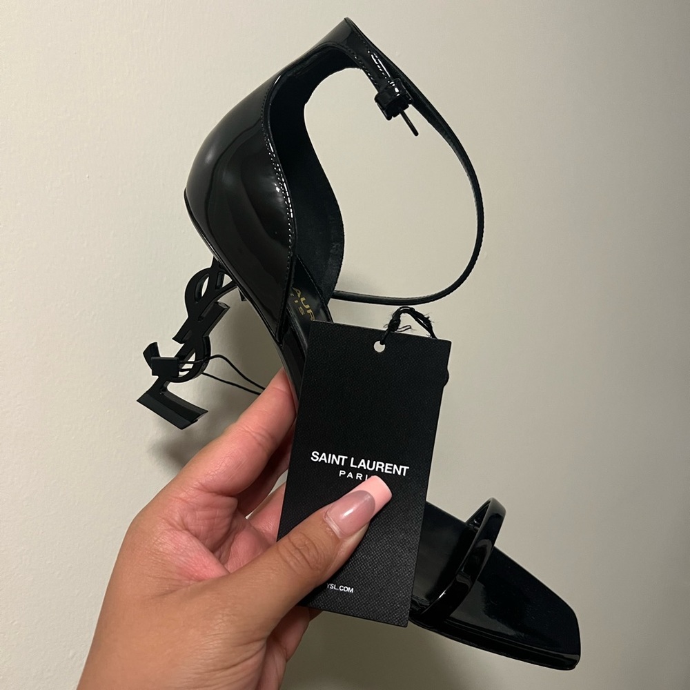 ** BRAND NEW YSL OPYUM ANKLE STRAP SANDALS
